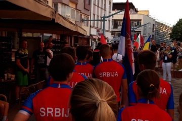 Reprezentacija Srbije u planinskom biciklizmu na Balkanijadi u Bihaću